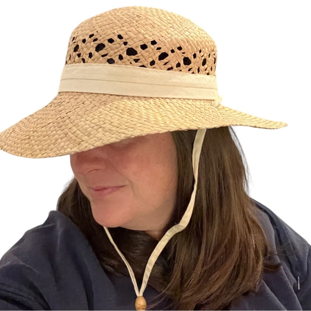 Columbia Women’s Seagrass Straw Sun Hat size Large XLarge - Picture 2 of 11